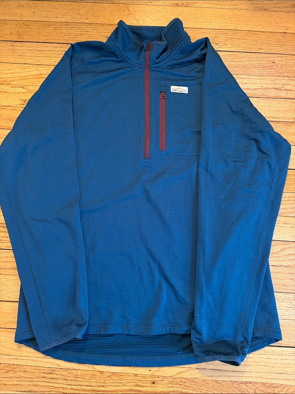 Orvis Teal Fleece Pullover